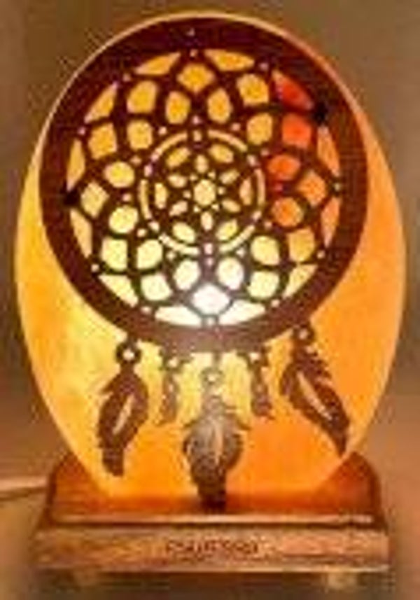Lampe de Sel Attrape-Rêves Ovale 5KG
