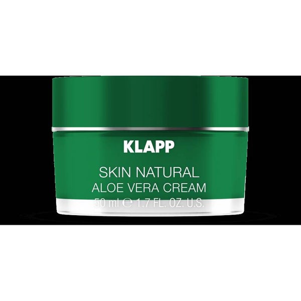 Aloe vera cream skin natural