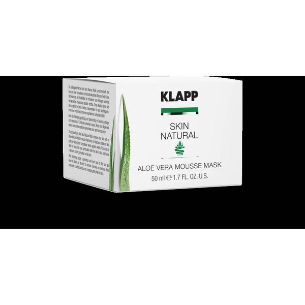 Aloe vera mousse mask