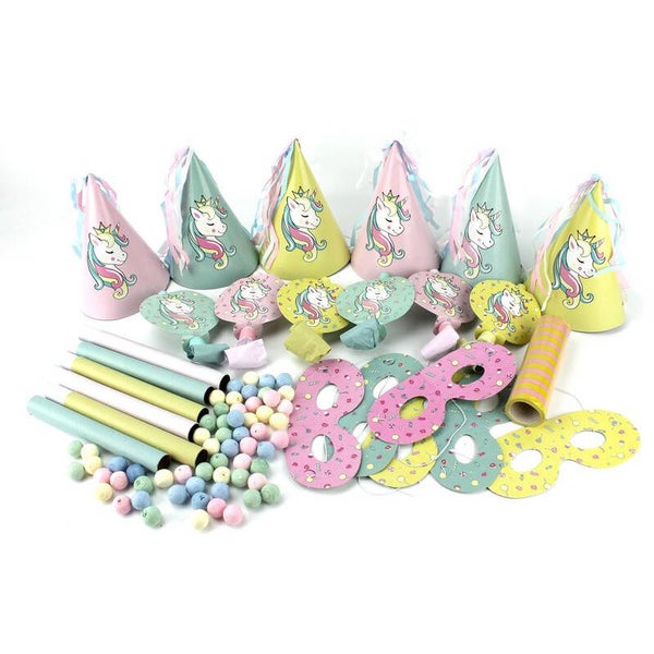 Boite kit 6 Enfants licorne pastel