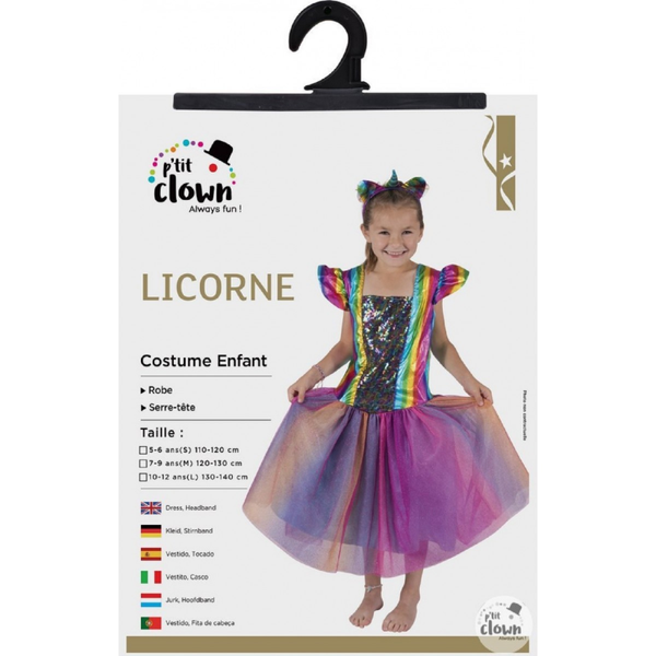 Déguisement de licorne enfant - 7-9 ans