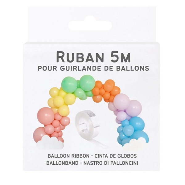 Ruban pour guirlande de ballon 5 m