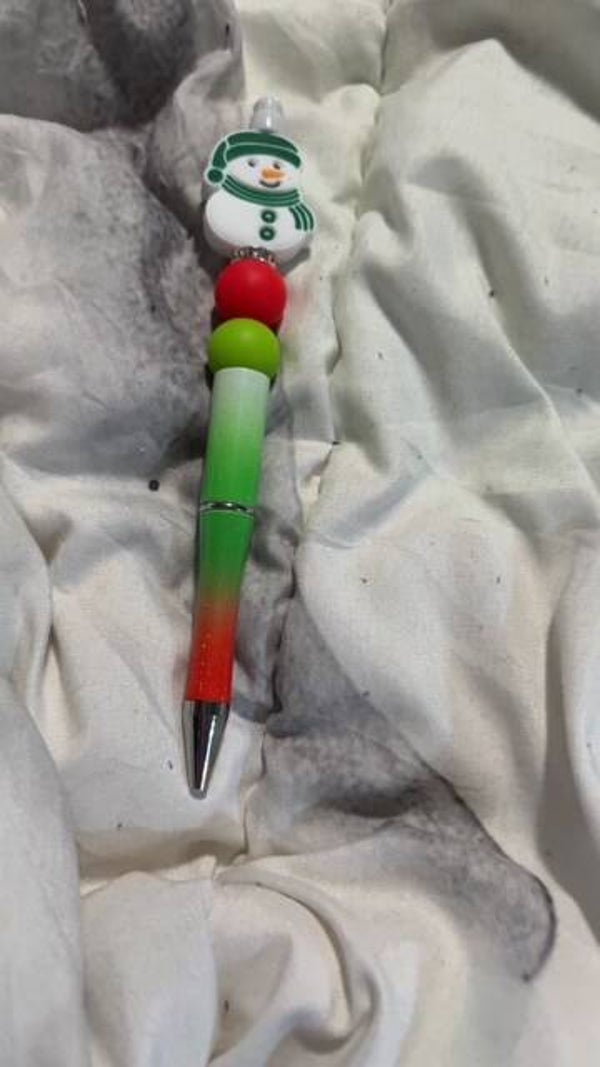 Beaded pen