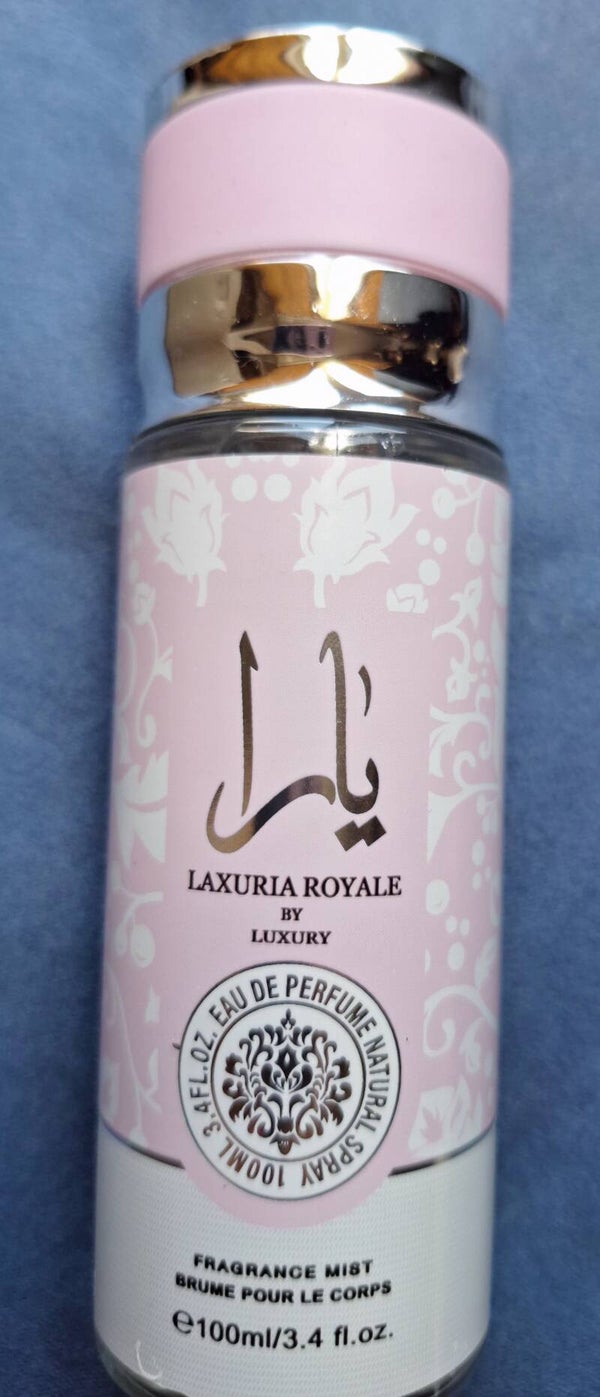 BRUMES CORPS & CHEVEUX   LAXURIA YARA ROSE 100ML