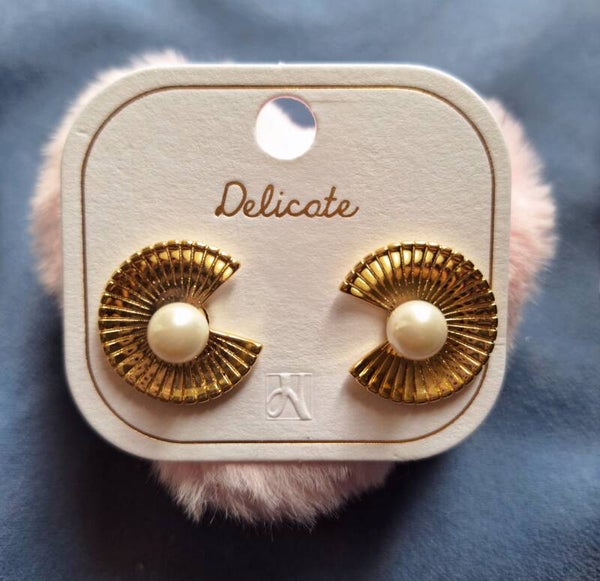 BOUCLES D'OREILLES  MIA EN ACIER INOXYDABLES