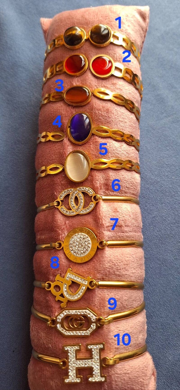 BRACELET  EN  ACIER INOXYDABLES
