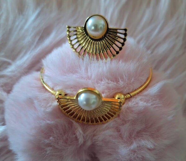 PARURE BRACELETS ET BAGUES VANILLA
