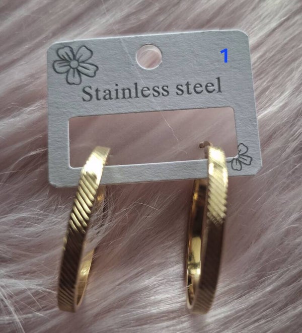 BOUCLES D'OREILLES CRÉOLE YASMINE