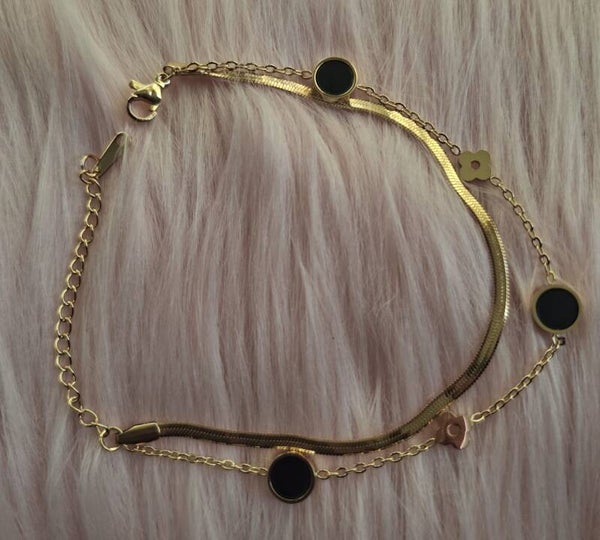 BRACELET  ANASTHASIA EN ACIER INOXYDABLES