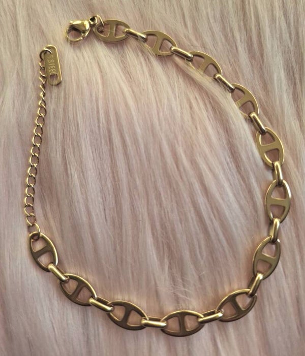 BRACELET  CHRISTIAN DIOR EN ACIER INOXYDABLES