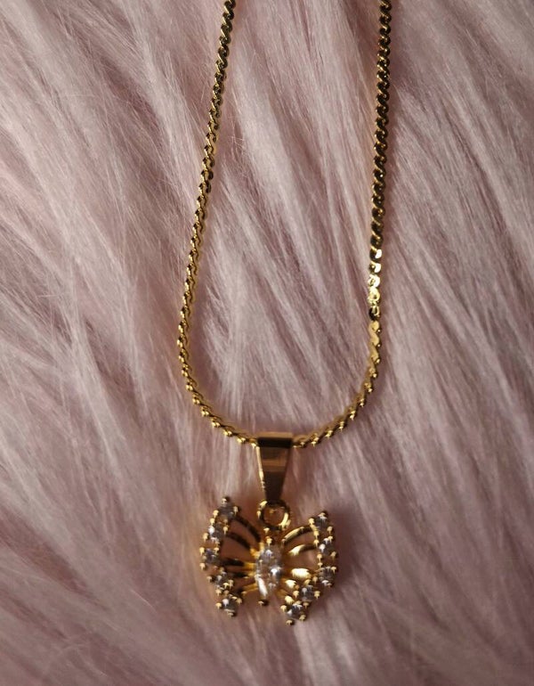 COLLIER CHRISTINA EN ACIER INOXYDABLES