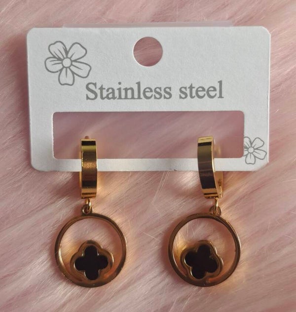 BOUCLES D'OREILLES SHASHA NOIR
