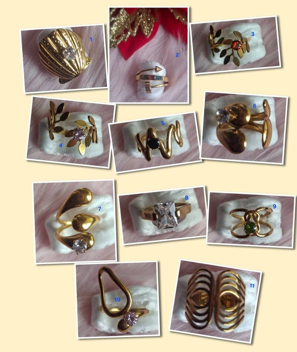 BAGUE AURORE EN ACIER INOXYDABLES