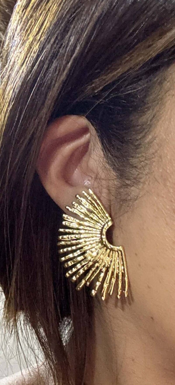 BOUCLES D'OREILLES ÉCLAT D'OR