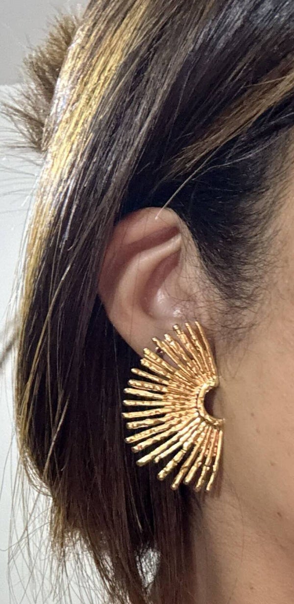 BOUCLES D'OREILLES ÉCLAT D'OR ROSE