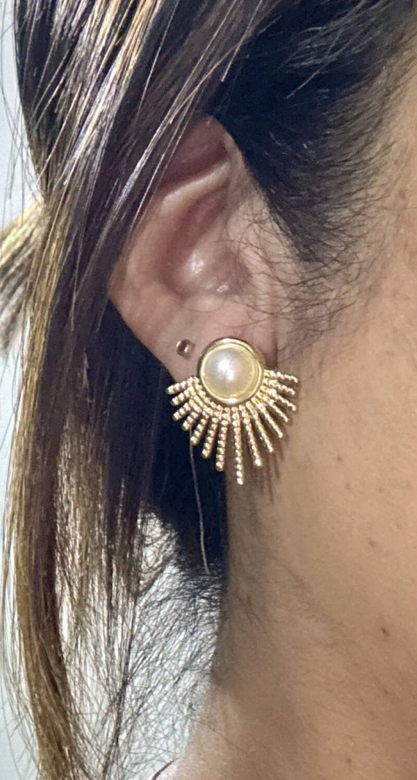 BOUCLES D'OREILLES PERLE DIVINE