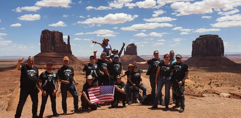 Motorreis USA COWBOYS