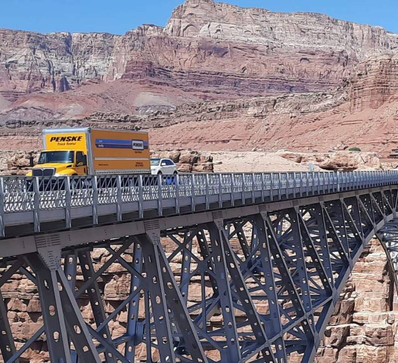 Motorreis USA on the road