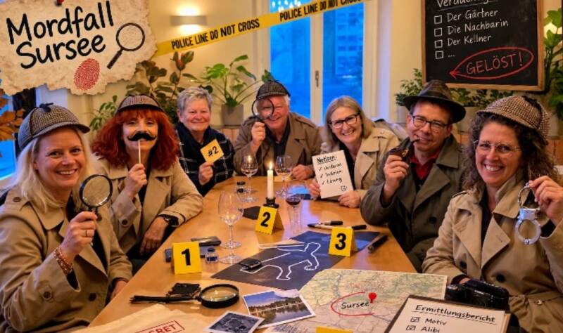 Aus unserem Team wurden für einen Abend Ermittlerinnen und Ermittler.