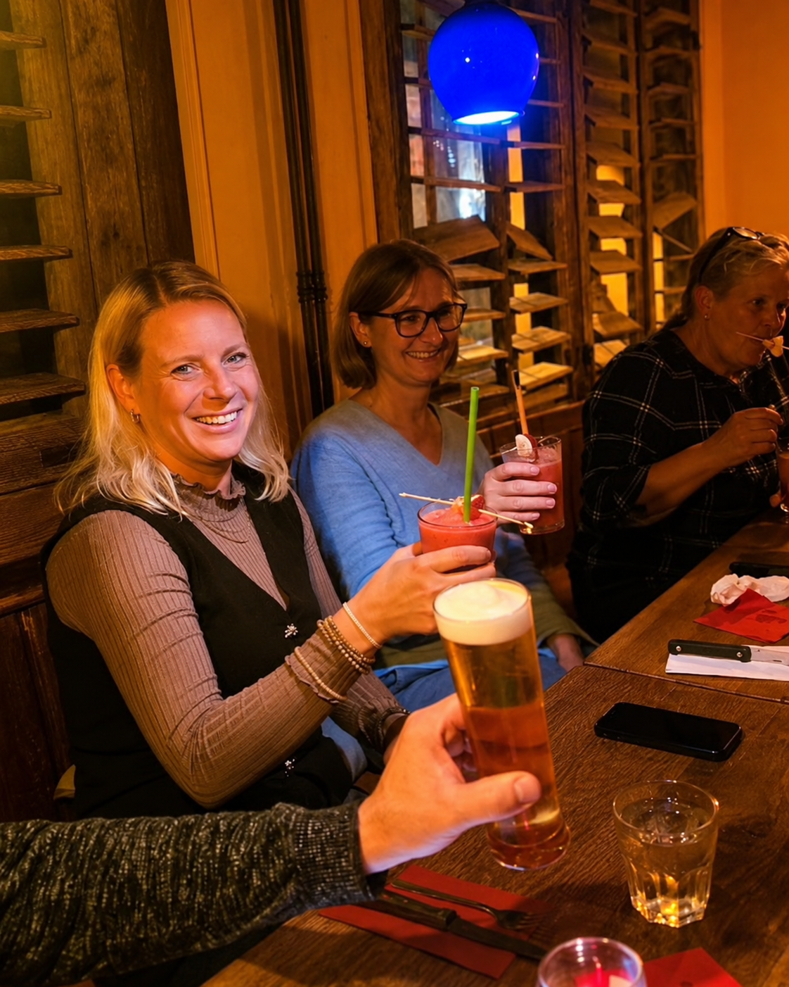 Gemütlicher Ausklang im Restaurant Mosquito