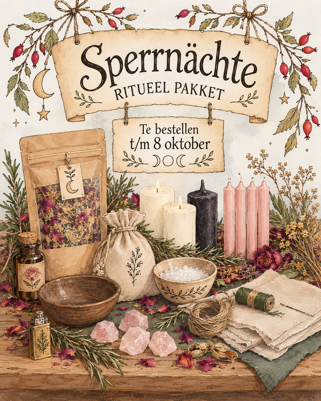 Sperrnächte Ritueel Pakket