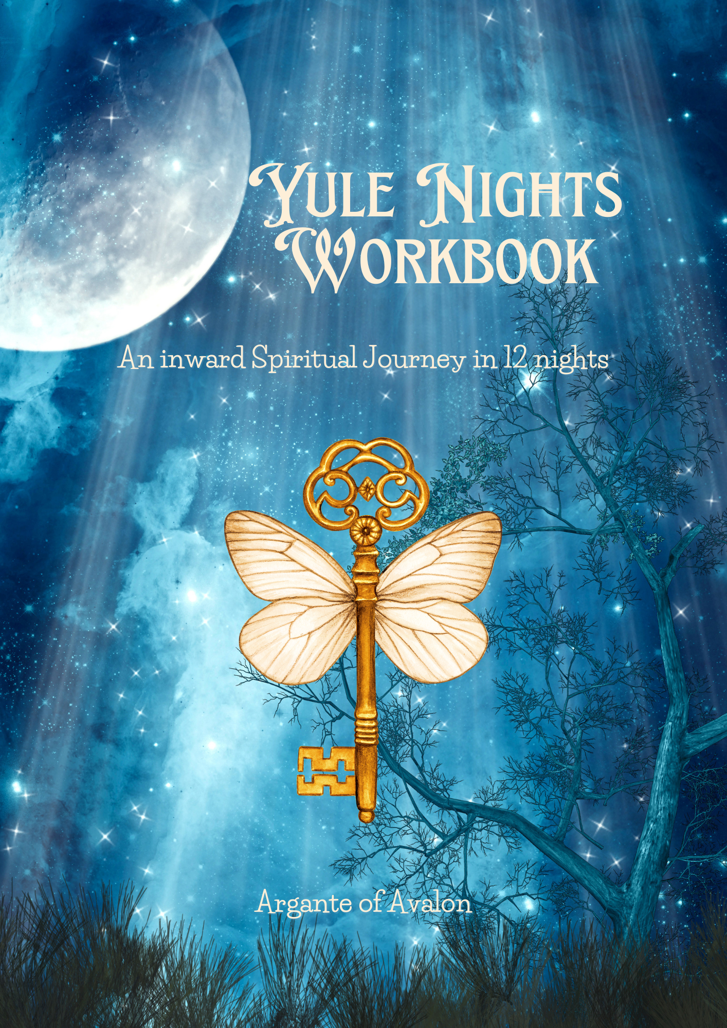 Yule Nights Workbook - An inward Spiritual Journey in 12  nights