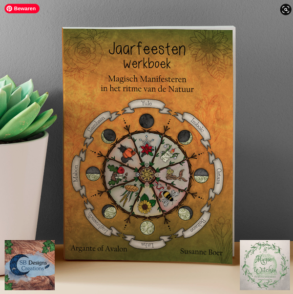 Jaarfeesten Werkboek  - Magisch Manifesteren in het ritme van de Natuur