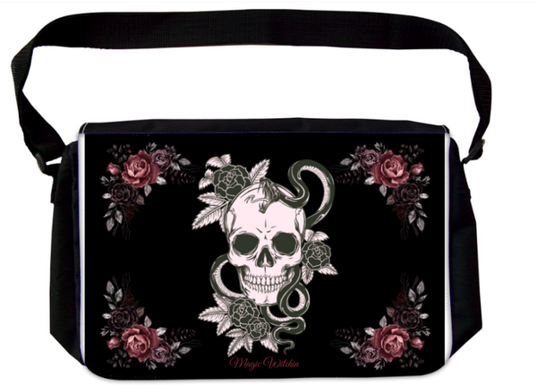 Schoudertas Skull 34 x 20 x 8 cm