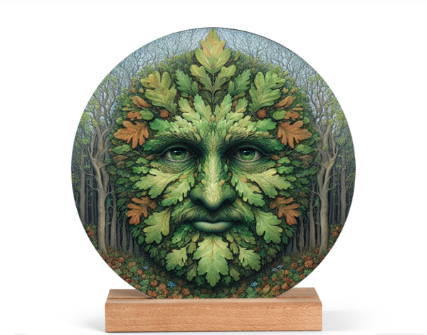Altaar bord "The Green Man" - Litha