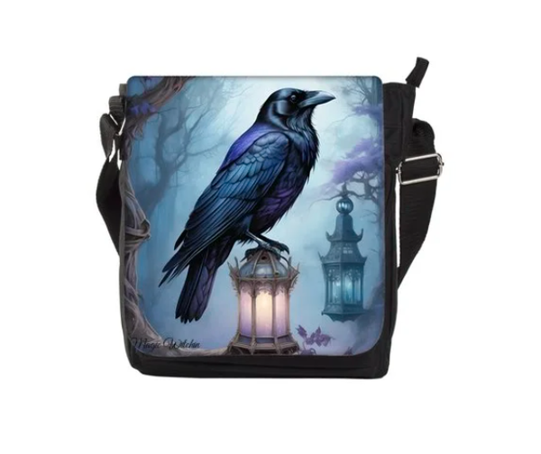Schouder tas middel "Crow"