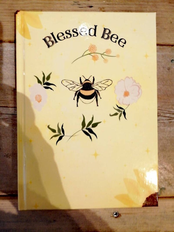 Blanco hardcover Magisch Journal "Blessed Bee"