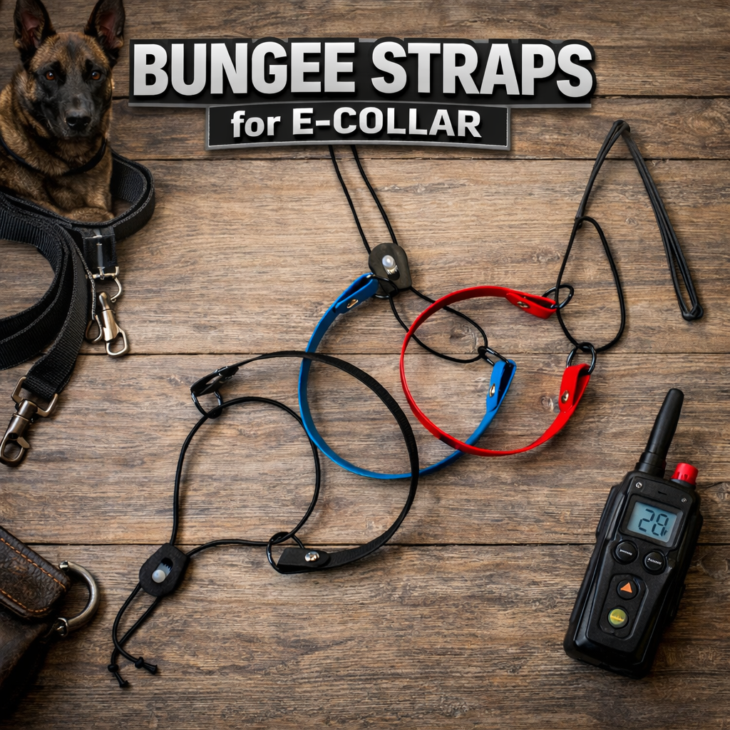 Dogtra E-Collar Bungee Strap – Comfortabele & Kleurrijke Halsband voor Elke Hond