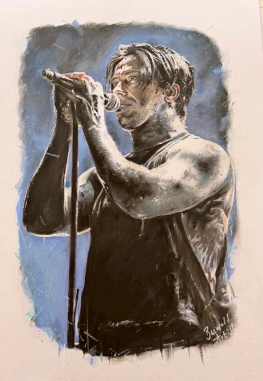 Ronnie Radke - FIR  - Pastel Pencil