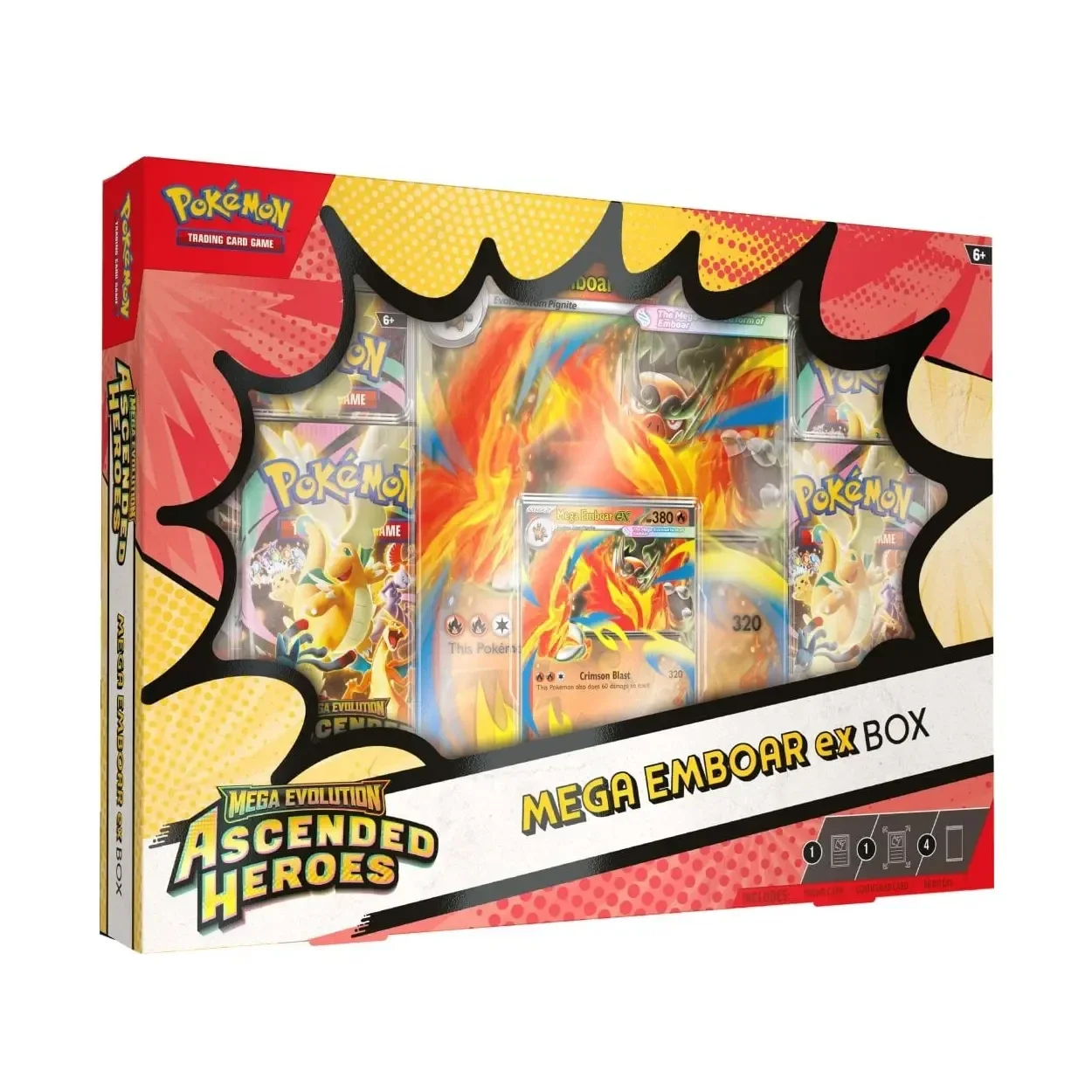 Ascended Heroes Mega Emboar ex Box