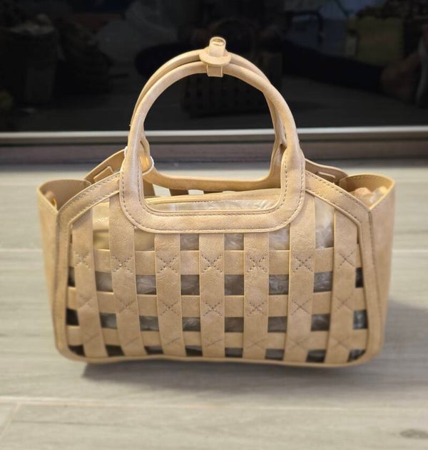 Bolso de cuadrados