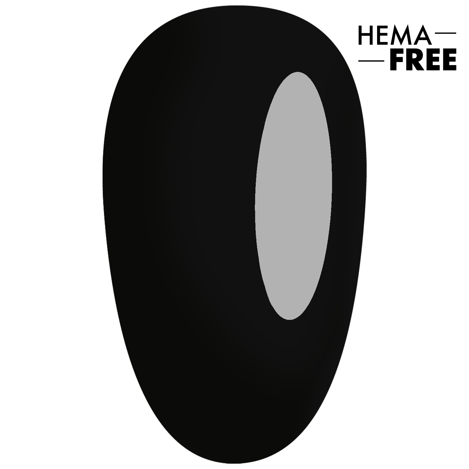 E.MiLac Black Gloss, 030, 15 ml