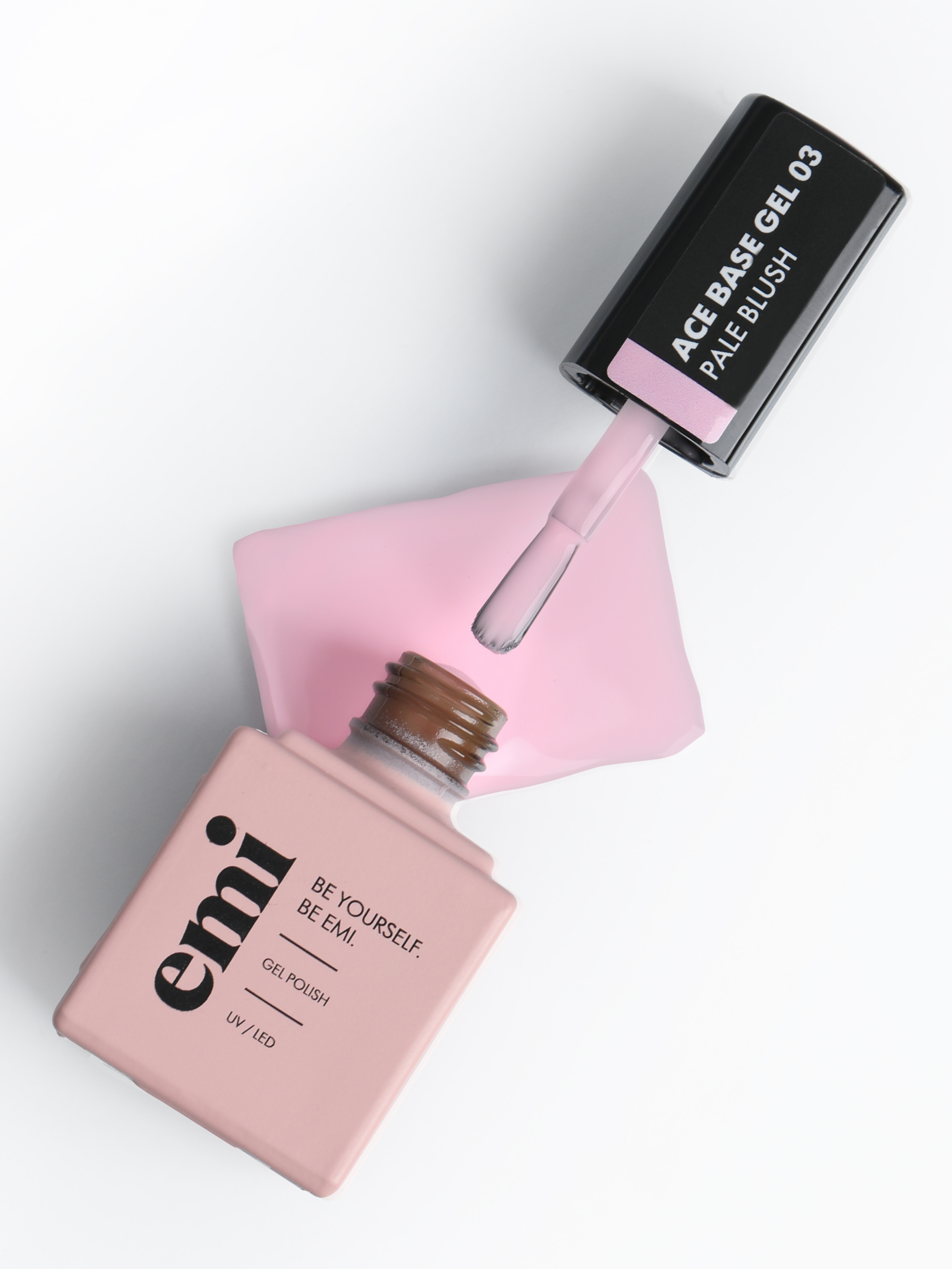 Ace Base Gel Pale Blush 03, 9 ml