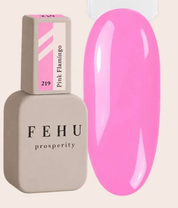 Gel Lack - 219 Pink Flamingo, 12 ml.