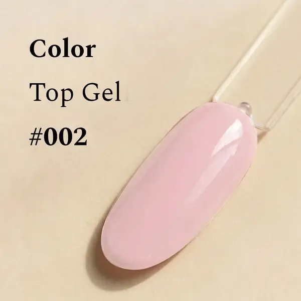 Color Top Gel - 002 Pale Camellia, 12 ml.