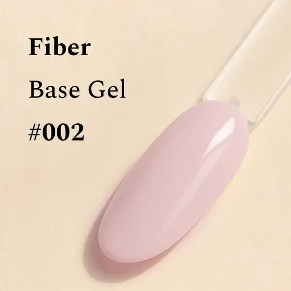 Fiber Base Gel - Frozen Pink 002, 12 ml.