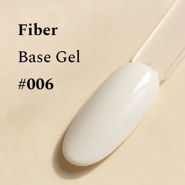 Fiber Base Gel - Milky White 006, 12 ml.