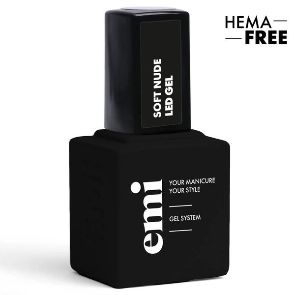 Soft Nude LED Gel in der Flasche, 9 ml