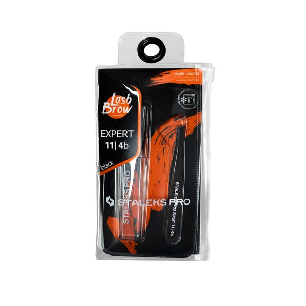 Augenbrauen Pinzette, Staleks PRO Expert 11 / 4b