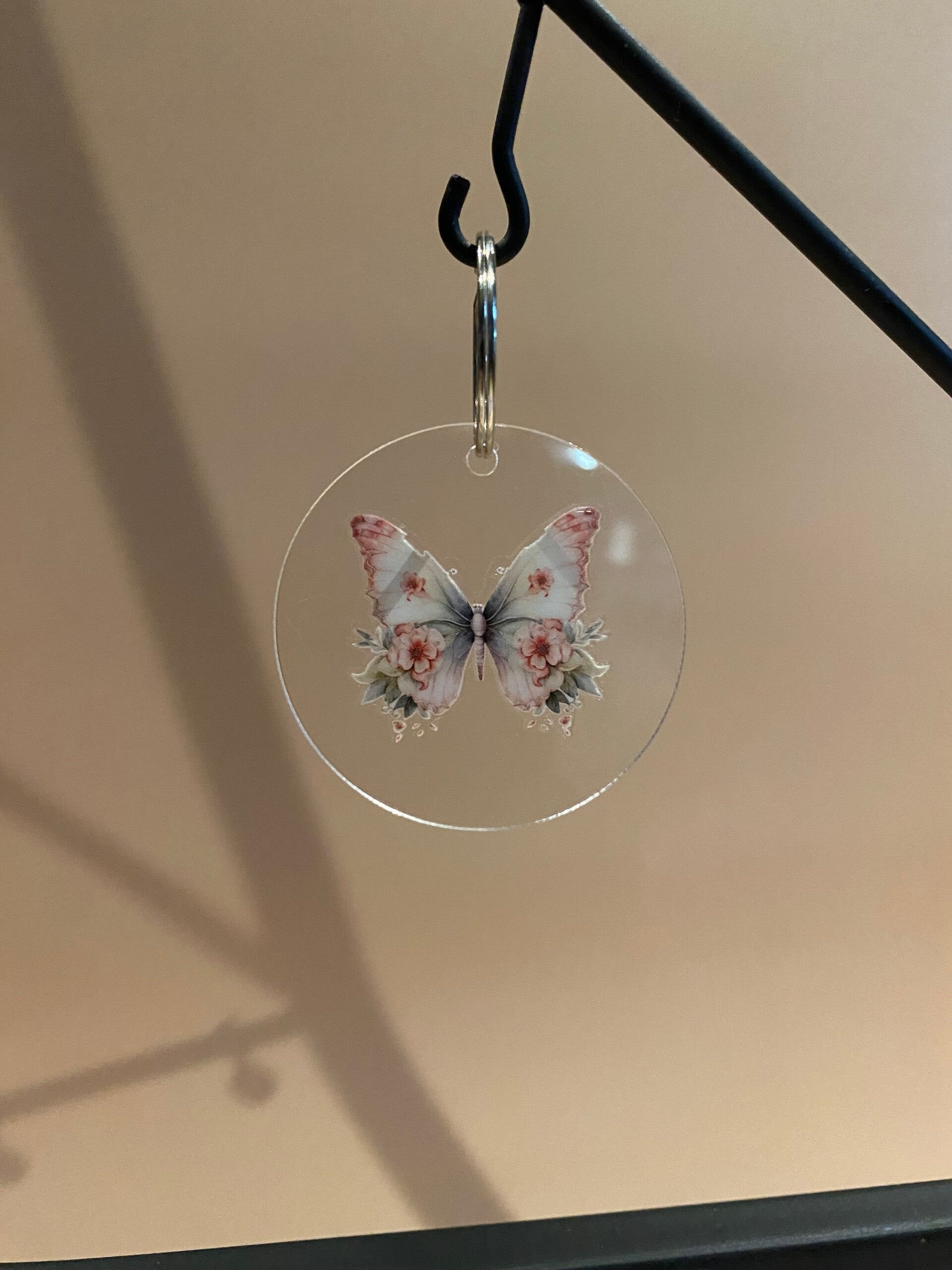 Sleutelhanger vlinder 8