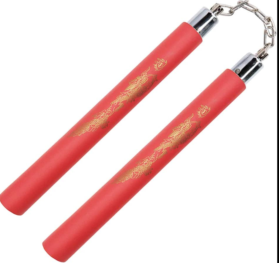 Red Foam Nunchaku