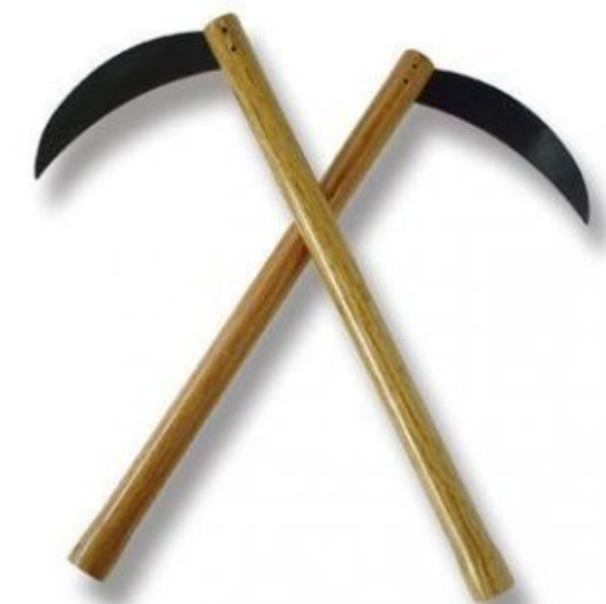 Blunt Steel Blade Kama – 18"