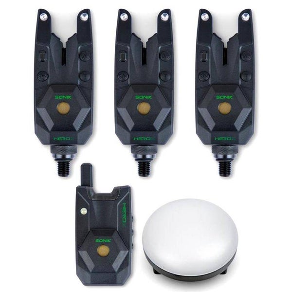 Coffret Détecteur De Touche Sonik Herox Bite Alarm Set 3+1