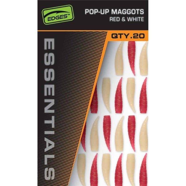 Pop up maggots red & withe