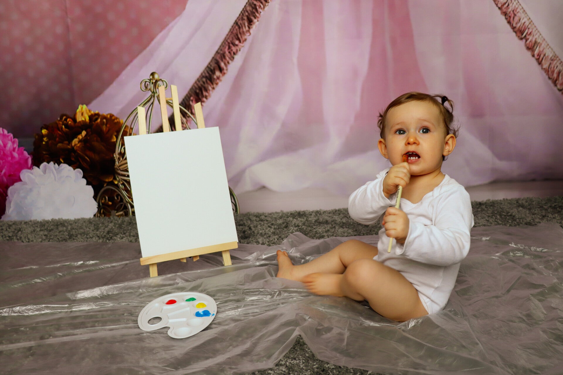 Mini-séance Première Peinture - au Studio