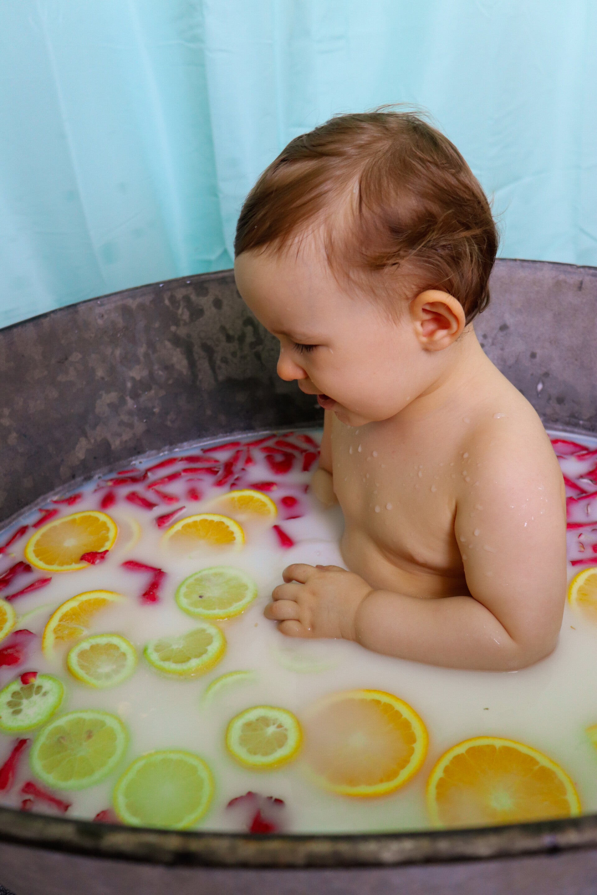 Mini-séance Bain de lait - au Studio